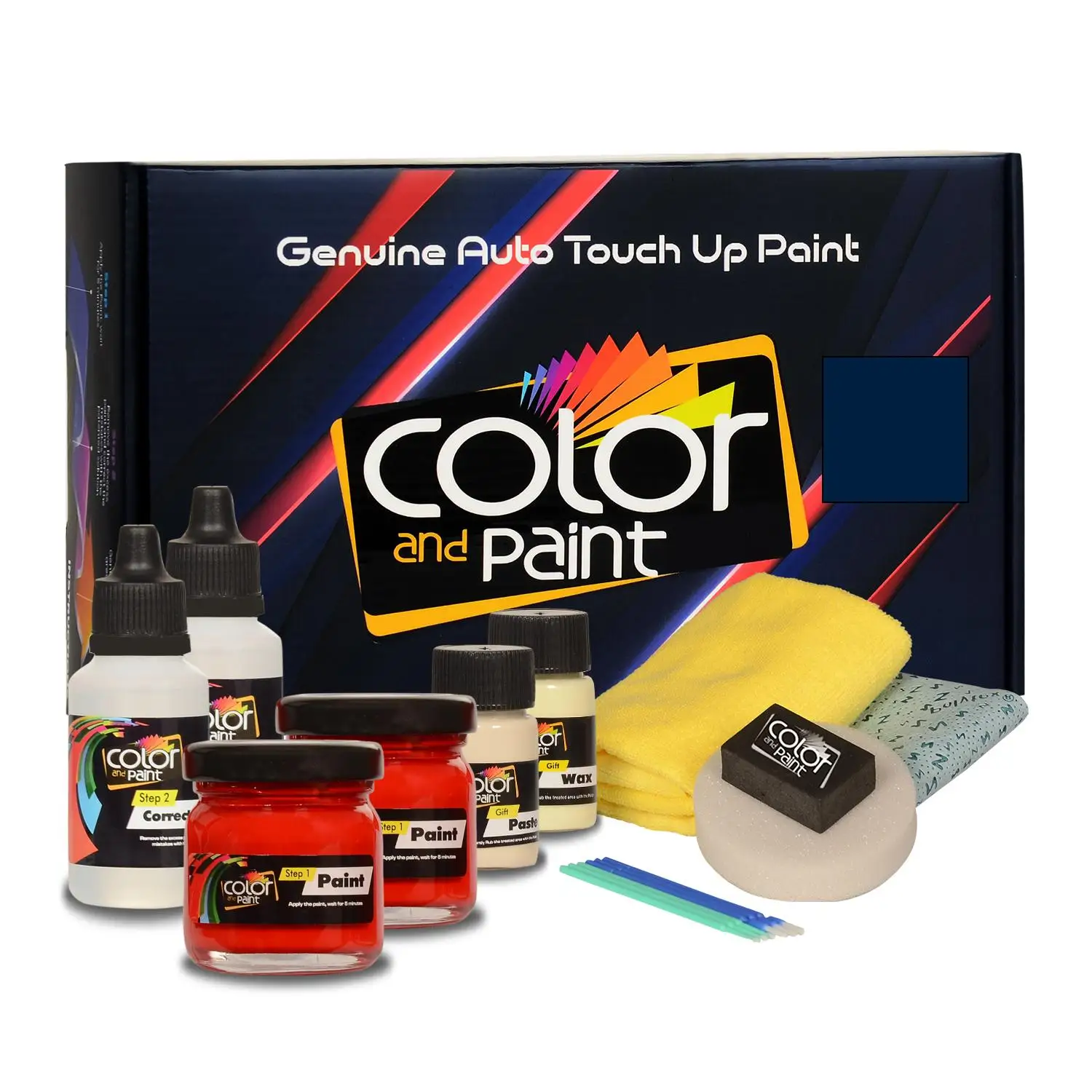 

Color and Paint compatible with Ford Europe Automotive Touch Up Paint - VERMILION RED - 3T - Basic Care