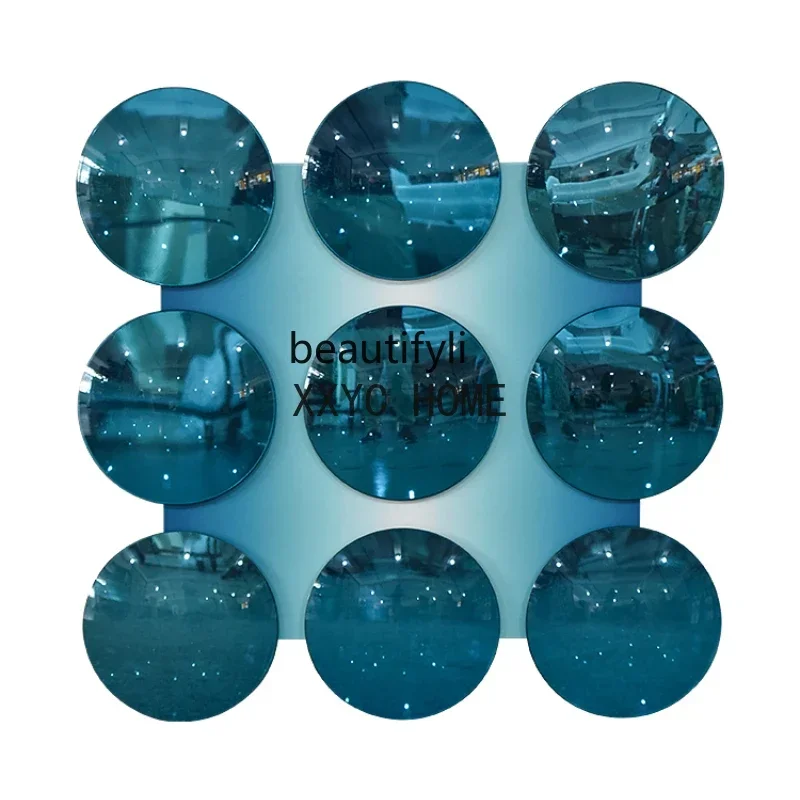 

yj Spherical Acrylic 3D Three-Dimensional Wall Installation Art Advanced Sense Living Room Mural