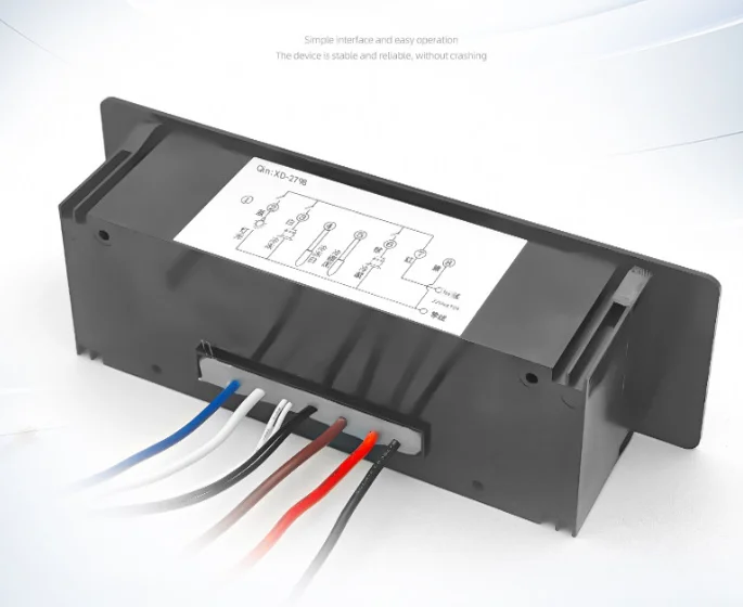 High Precision Electronic Thermostat Dual Temp Digital Display Over Temp Alarm Universal For Fridge Freezer