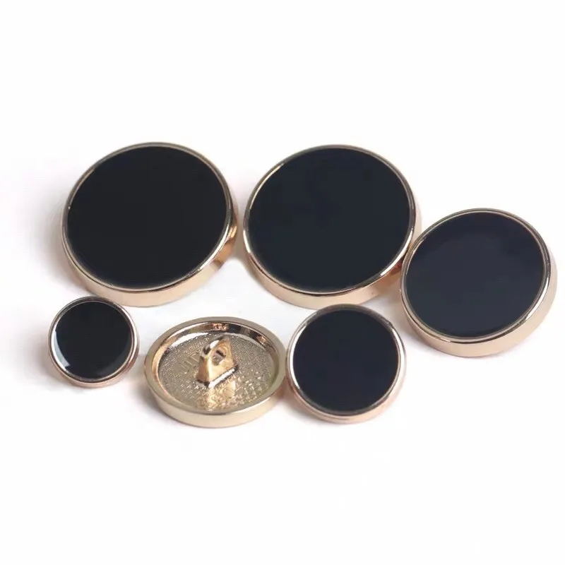 Fashion Simplicity Embellishments for Clothing 20mm Snap Buttons for Golden Button Up Shirt Women Decorative Buttons for Clothes