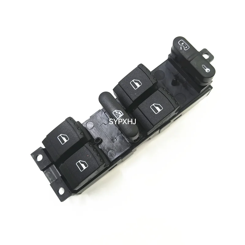 1J4959857D New Power Window Master Control Switch For Volkswagen Jetta Bora Golf MK4 Passat B5 Seat Leon Toledo 1999-2006