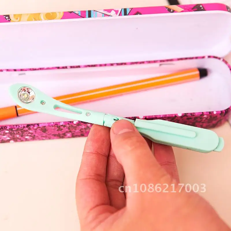 

LED Light Flexible Mini Portable Reading Lamp Night Light Book with Clip Energy-saving Travel Bedroom Folder of Lights