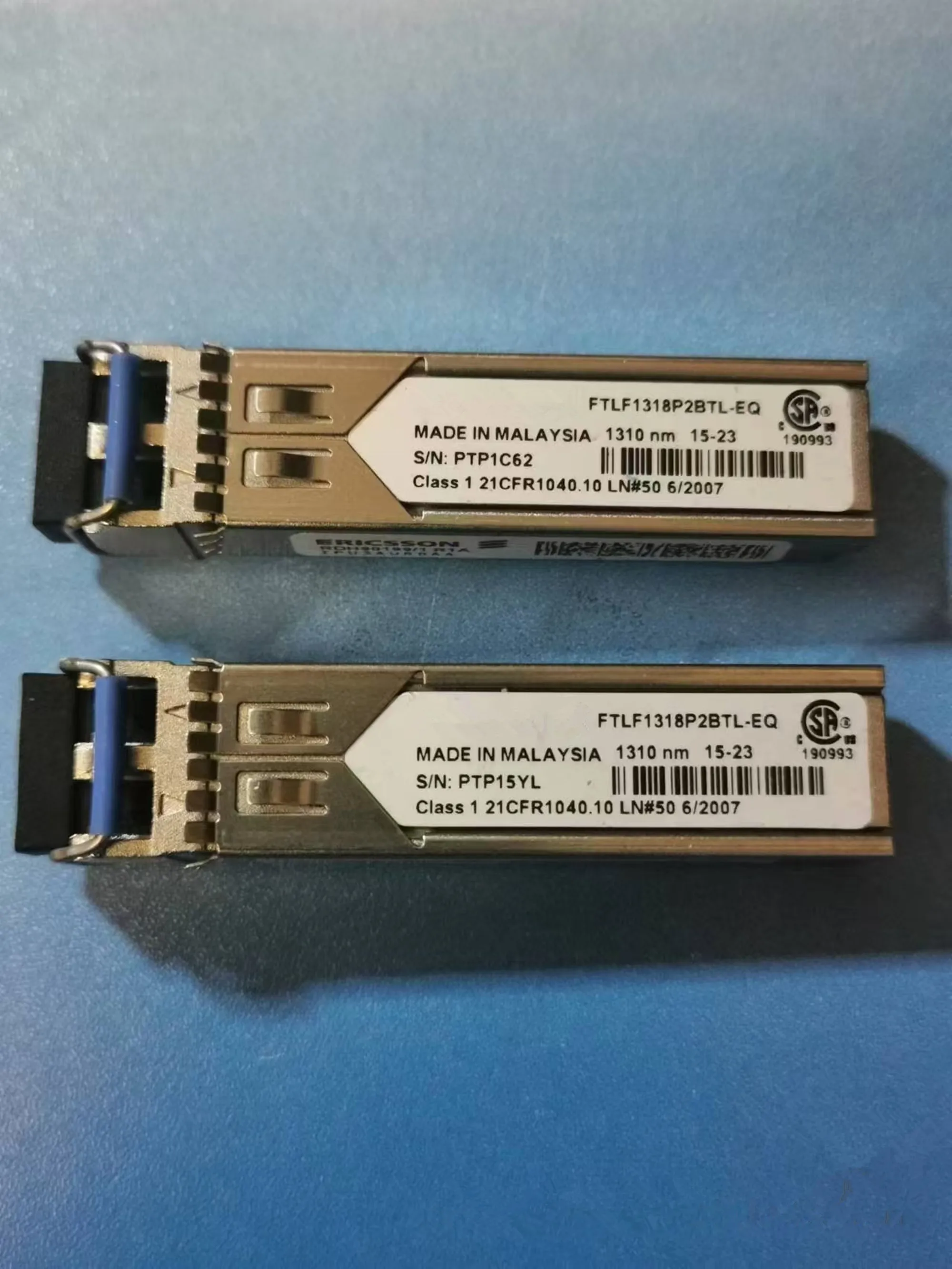 

1PCS 1.25GB 1310NM SFP Optical Switch /FTLF1318P2BTL-EQ/ERIC/1310NM 10KM Fiber Transceiver Module
