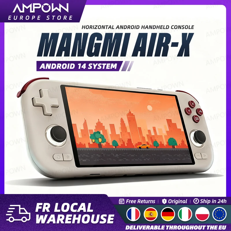 MANGMI AIR X, console Android — giochi anche in coda alla posta