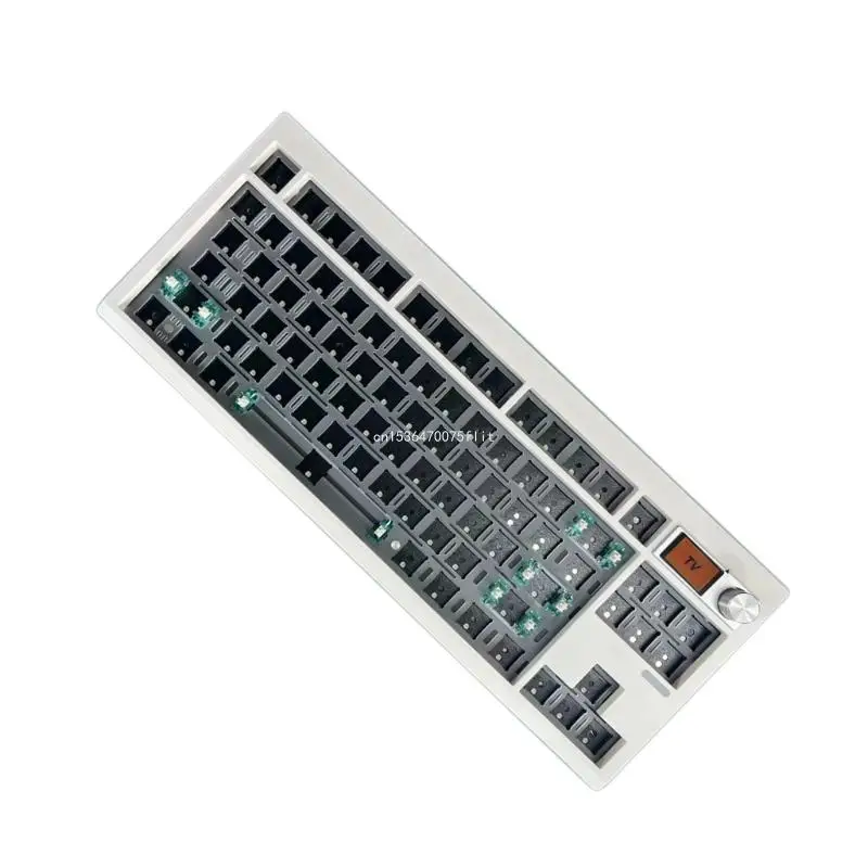 GMK87 Customizable Keyboard 87keys BT5/2.4G/TypeC Improved Productivity Hot swappable Easy Switches Replacement DropShipping