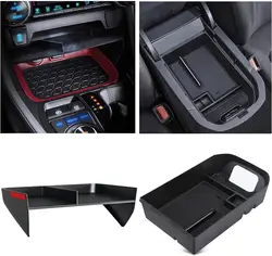 Center Console Organizer Compatible with Toyota RAV4 2024-2019 Interior Accessories Gear Shift Storage Tray Secondary Box