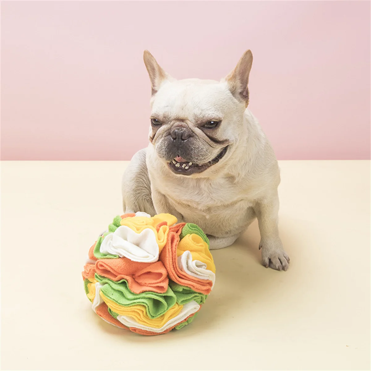 Hunde-Schnüffelball Puzzle-Spielzeug zur IQ-Steigerung Langsam Fressendes Futter-Spielzeug Faltbares Hunde-Nasen-Schnüffelspielzeug Haustier-Trainingsspiele Intelligenzspielzeug – Detail 11