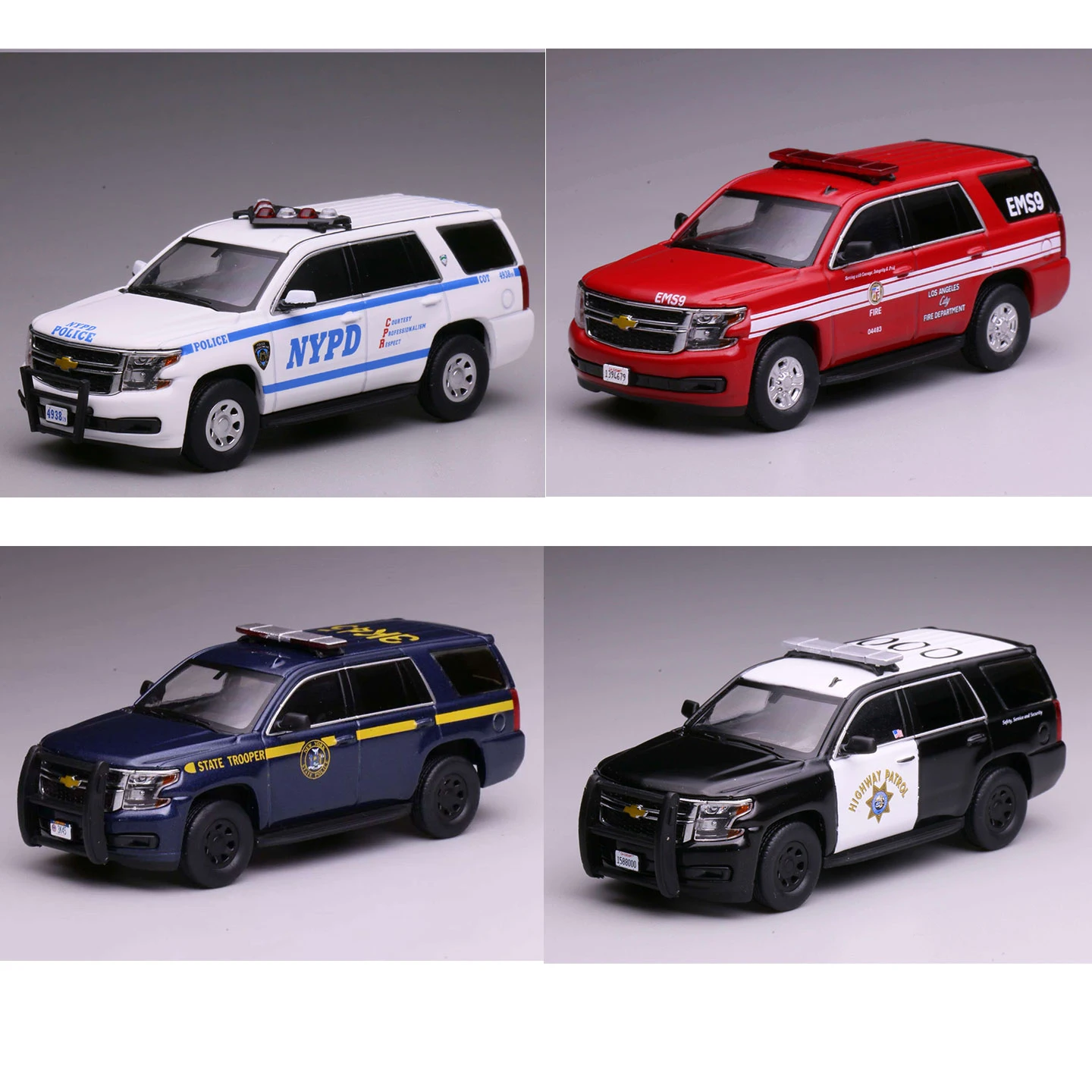 596 1/64 Chevrolet Sabon Federal Police Car of The Mexican Federation Car Alloy Motor Vehicle Diecast Metal Model Kids Toys Boys view 2