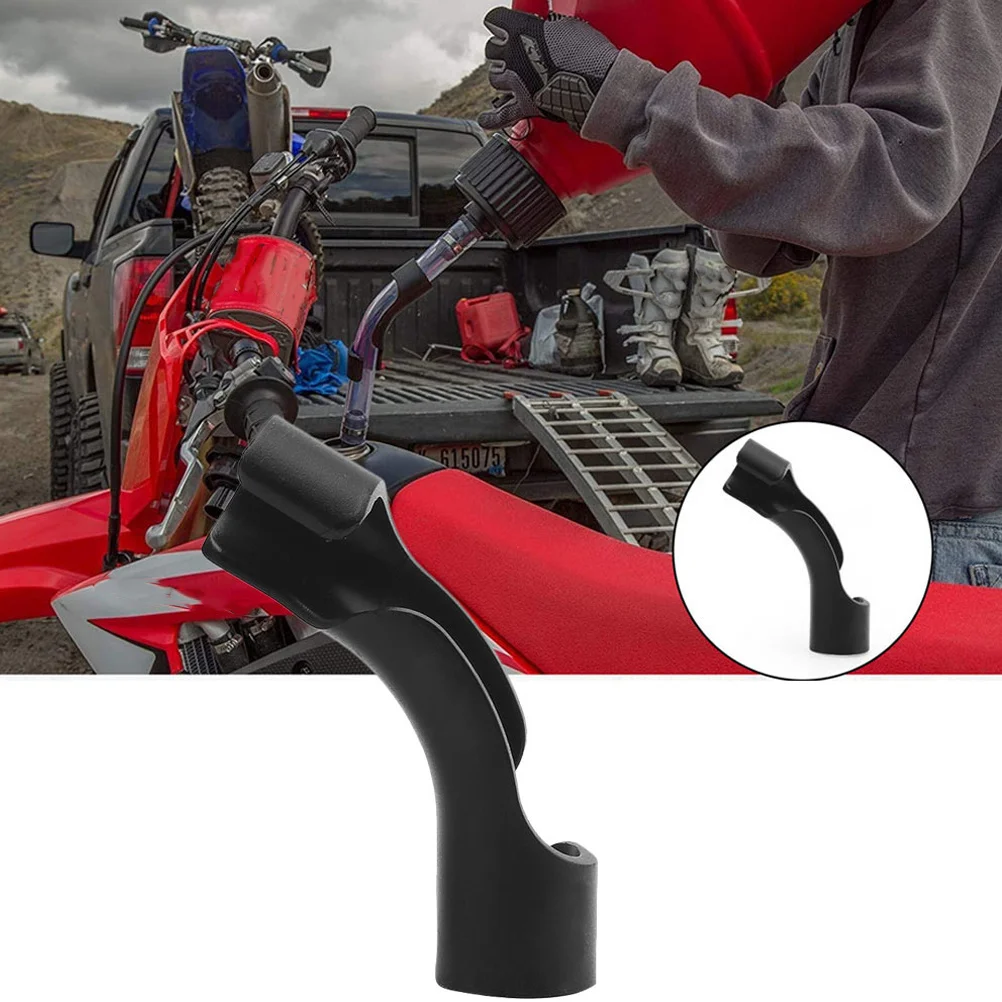 

2Pcs Hose Bender Fuel Tank Hose Holder Racing Fuel Jug Refill Tool Durable Plastic Accessories Bend Fixed Tube