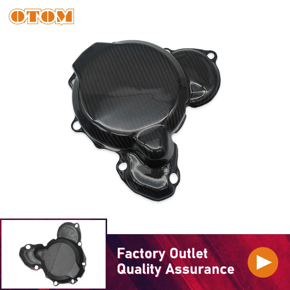 2025 Motorcycle Motor Stator Ignition Cover Carbon Fiber Engine Protective Cover For KTM SX XC HUSQVARNA TC TX GASGAS MC 250 300