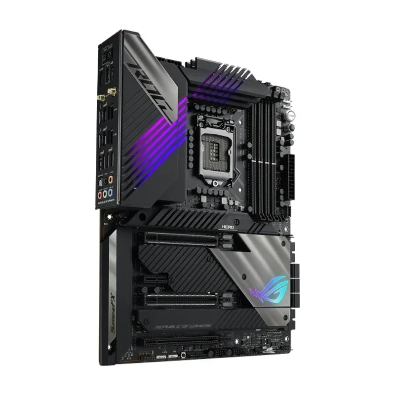 اللوحة الأم للألعاب ASUS ROG Maximus XIII Hero (WiFi 6E) Z590 LGA 1200 (Intel 11th/10th Gen) ATX