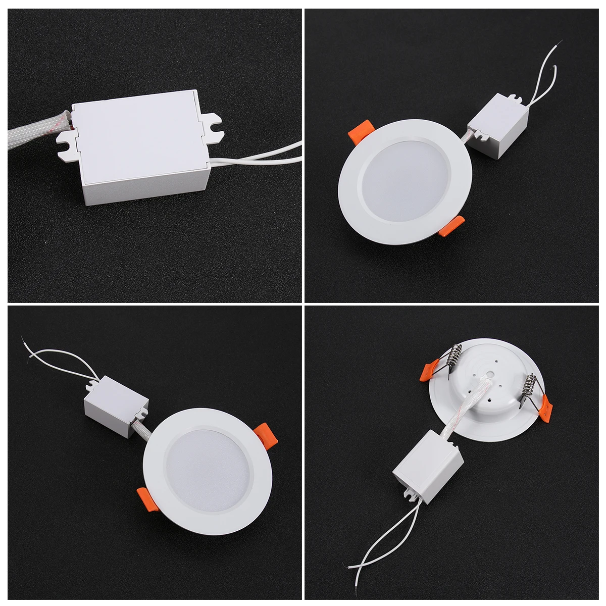 

Remote Control Downlight 3W LED Lamp Spotlight Indoor Colored High Light Aluminum Durable Rustproof Low Power Cost