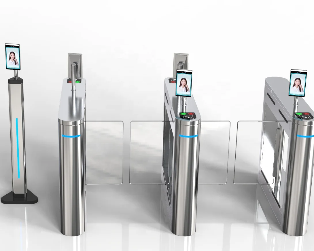 Quickly Detect Ai Camera Face Recognition 8 Inch Facial Recognition Biometric Machine Access Control System for Attendance
