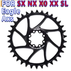 PASS QUEST 3mm Offest Direct Mount chainring For SRAM SX NX X0 XX SL Eagle 8 bolt Axs 12 speed Narrow Wide Chainwheel