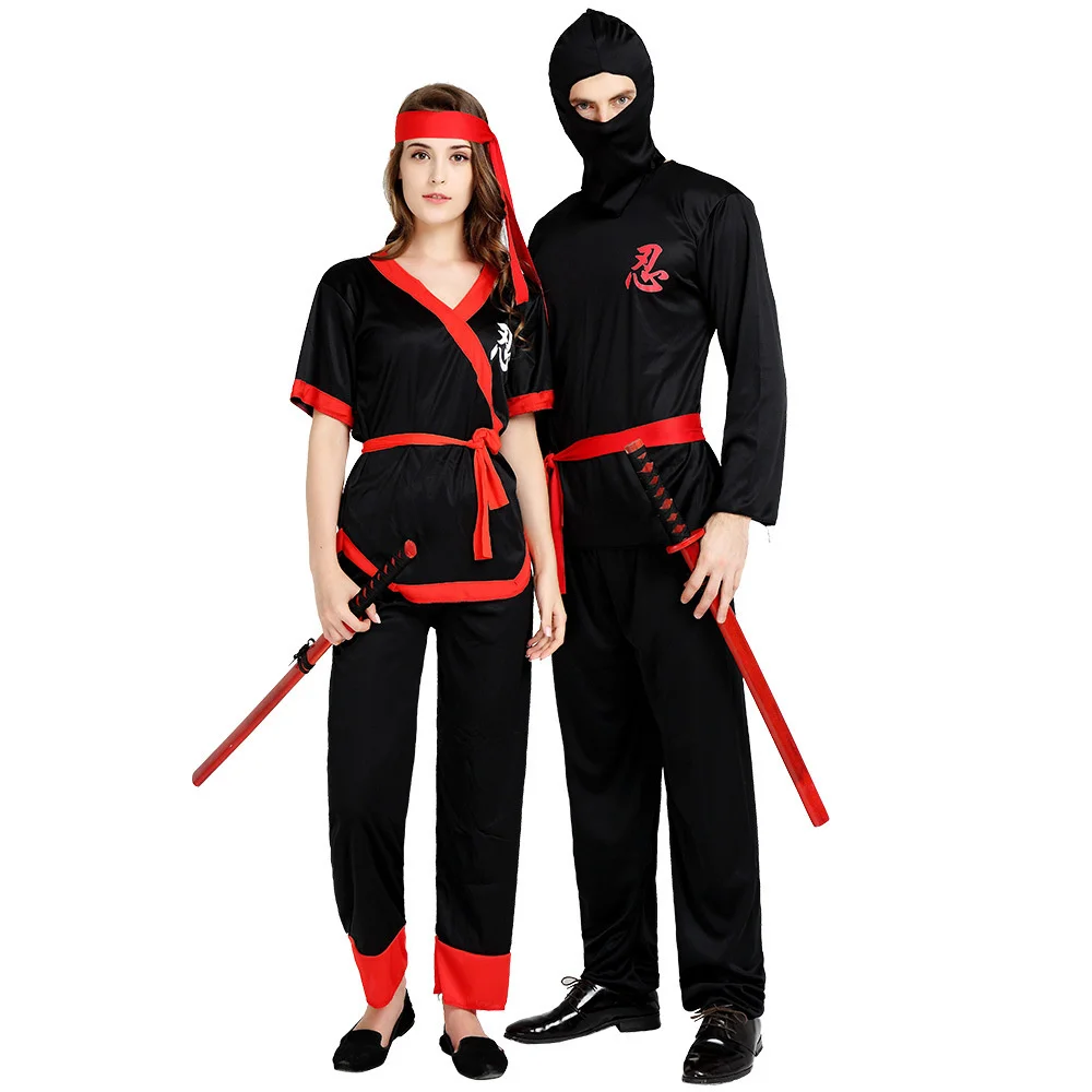 Kids Clothes Sets Ninja Costumes Christmas Party Boys Girls Warrior Stealth New Year Purim Cosplay Assassin Costume