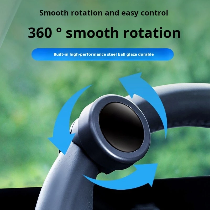 Car Steering Wheel Booster Rotates 360 Degrees Metal Bearing Power Handle Booster Ball One-Handed Driving