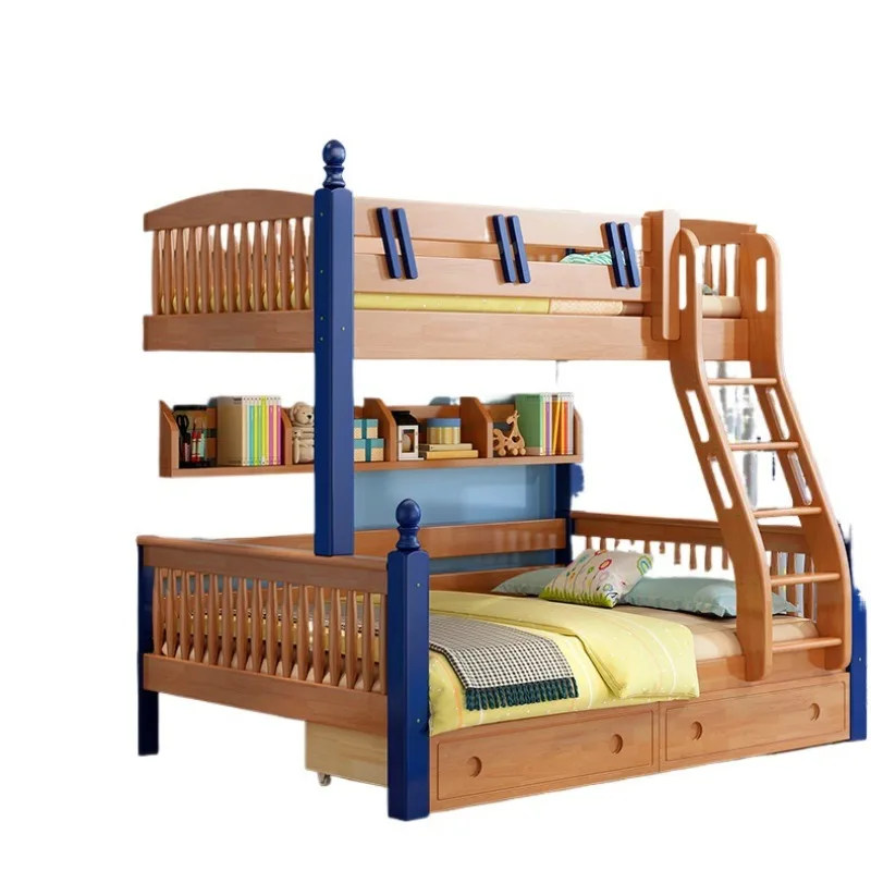 The mother bed is thickened with a two-tier mother-child bed