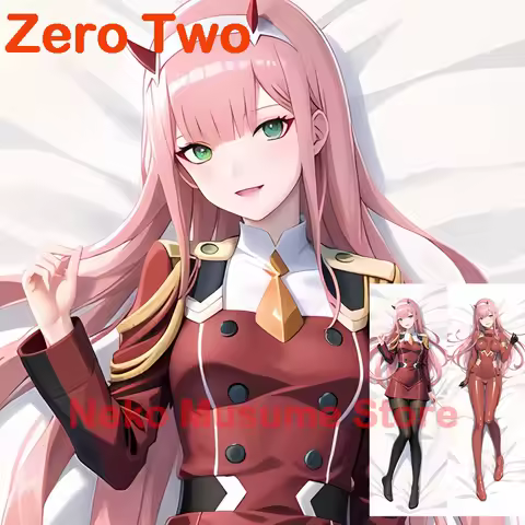 Dakimakura anime Zero Two Double-sided Print Life-size body pillows cover Adult pillowcase