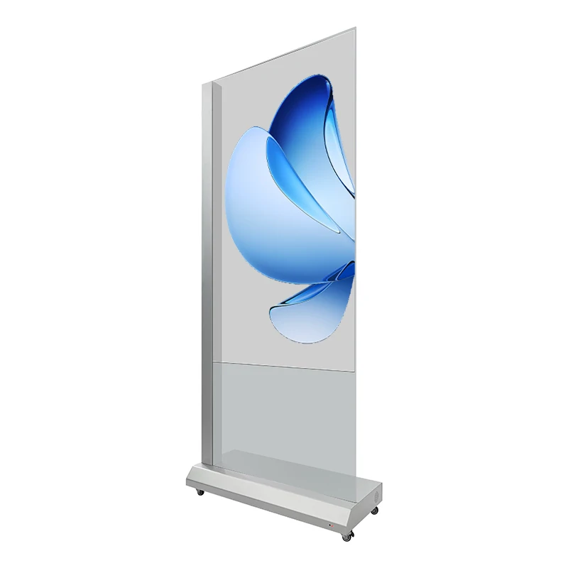 30 Inch Indoor Oled Transparent Touch Screen Display Adversting Android Window Digital Signage