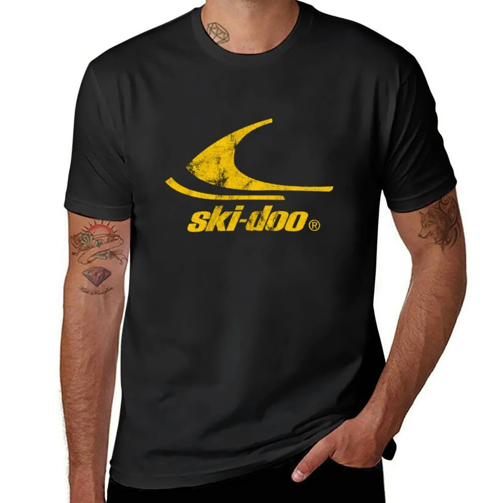 

Retro Ski-Doo T-Shirt gifts for boyfriend essential t shirt oversizeds mens workout shirts