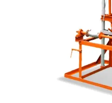 Customized Diesel Manual Water Well Drilling Rig 80M Small Portable Unit