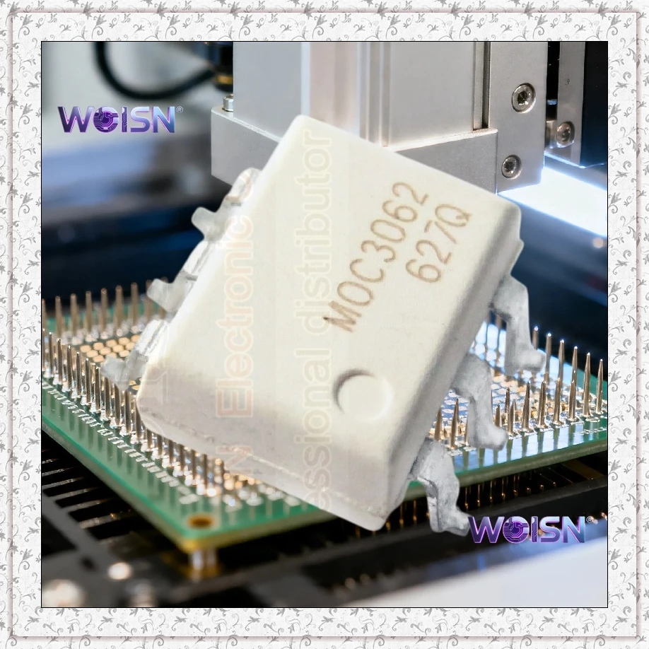 Hot Selling New Stock Secure Shockproof Packing Worldwide Dispatch Bulk Purchase Discount SMD-6 3062 MOC3062 Electronica