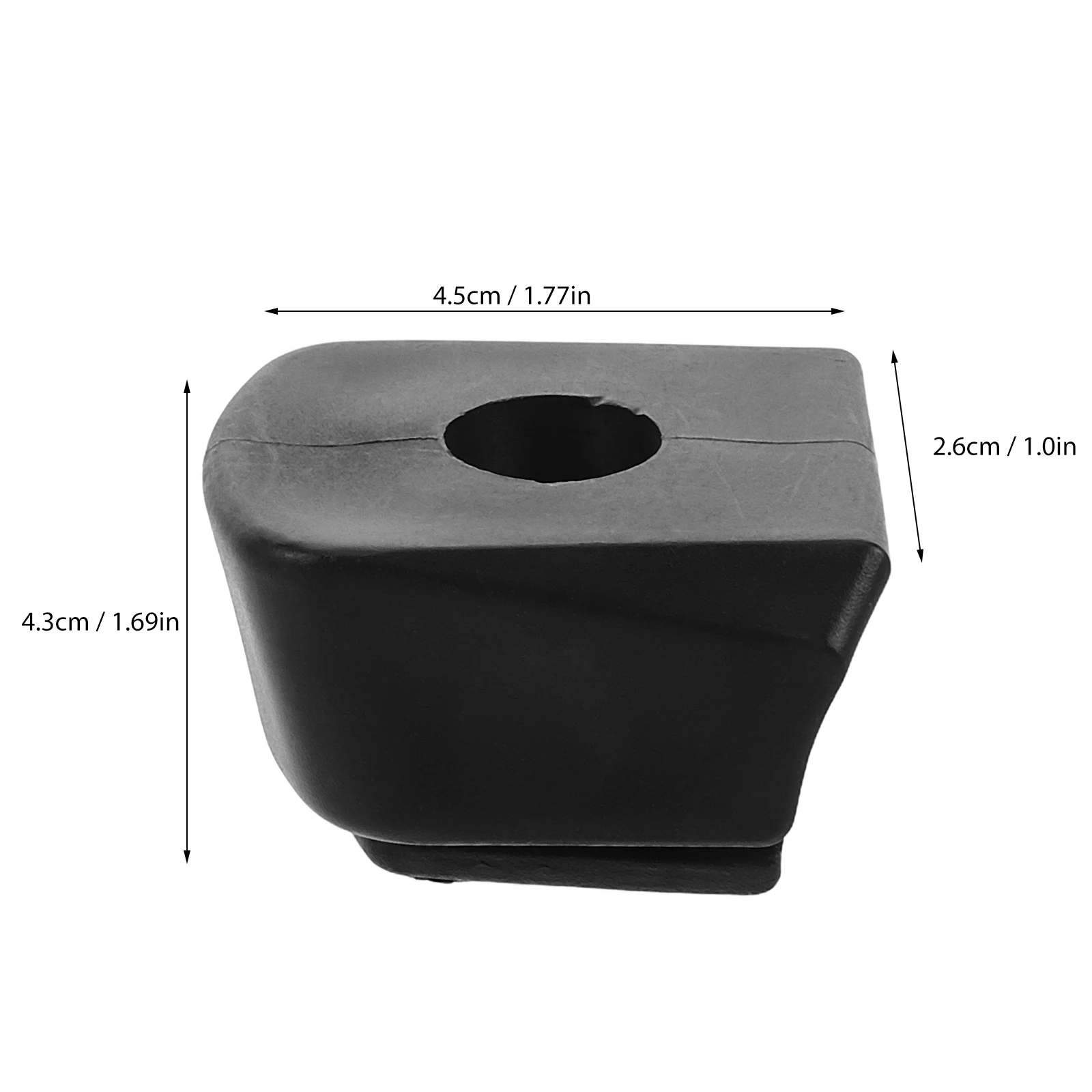 استبدال سدادة أصابع القدم للتزلج على الجليد مناسبة عالميًا، كتلة فرامل سهلة التركيب للأطفال البالغين، وسادة فرامل غير قابلة للانزلاق متضمنة