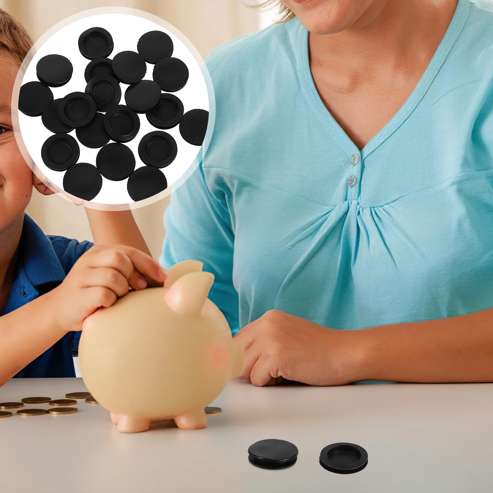 Рисунок 2 - уплотнительная заглушка для копилки