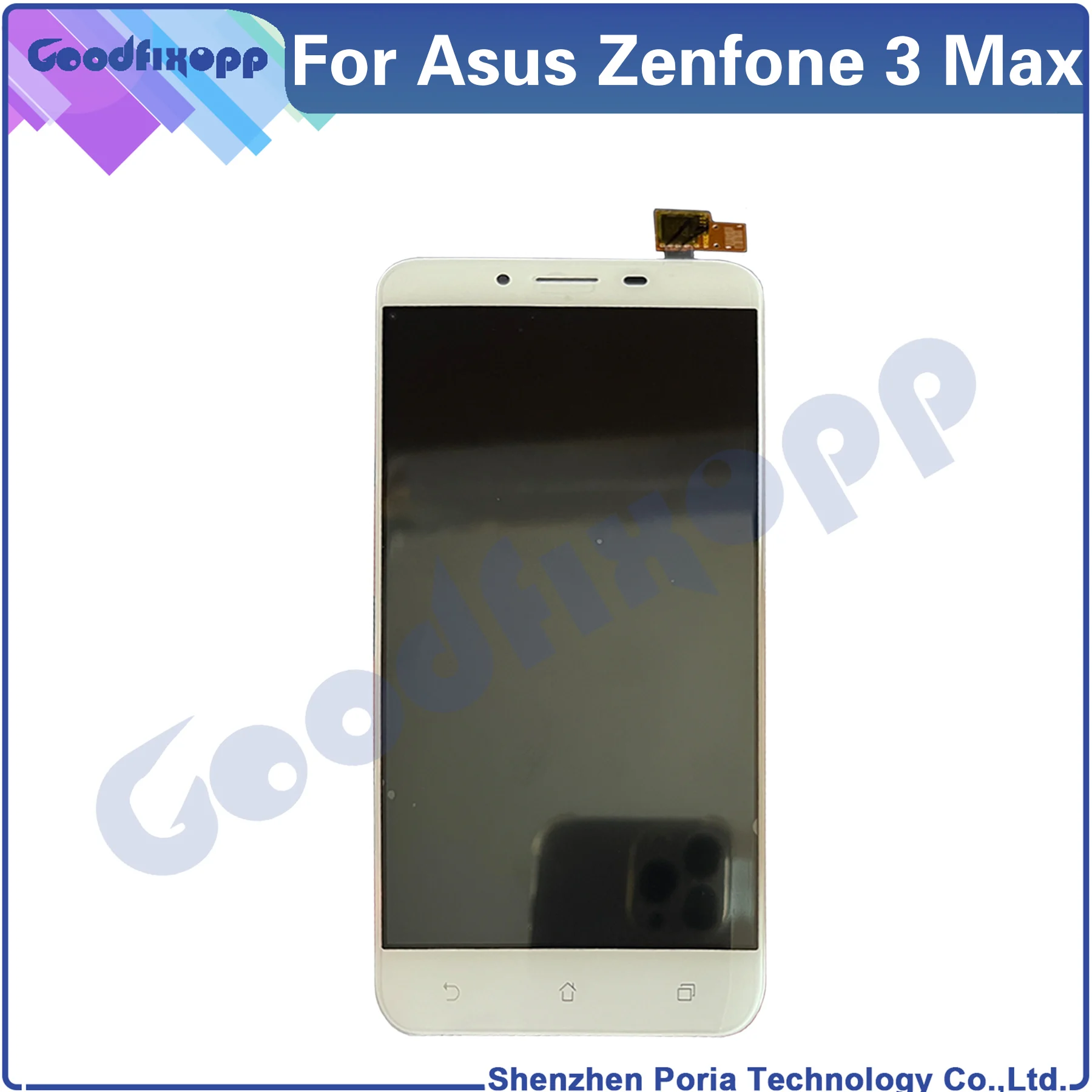 For Asus Zenfone 3 Max ZC553KL X00DDB X00DDA X00DD LCD Display Touch Screen Digitizer Assembly Repair Parts Replacement