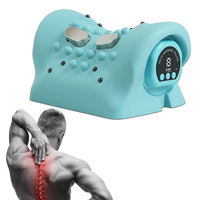Electric Neck Massager USB Infrared Heating Airbag Neck Traction Vibration Shoulder Cervical Spine Shoulder Support Relax Pillow