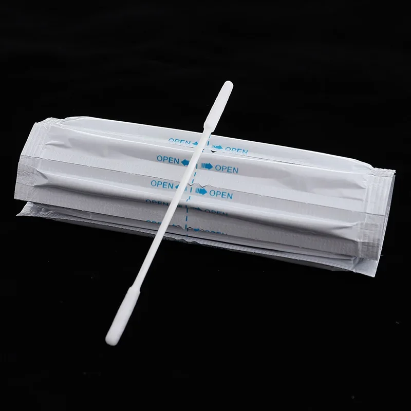 30pcs Double Head Alcohol Cotton Swab Disposable Cleaning Stick For IQOS Heater Easy Tear Individual Package Cleansing Care Tool