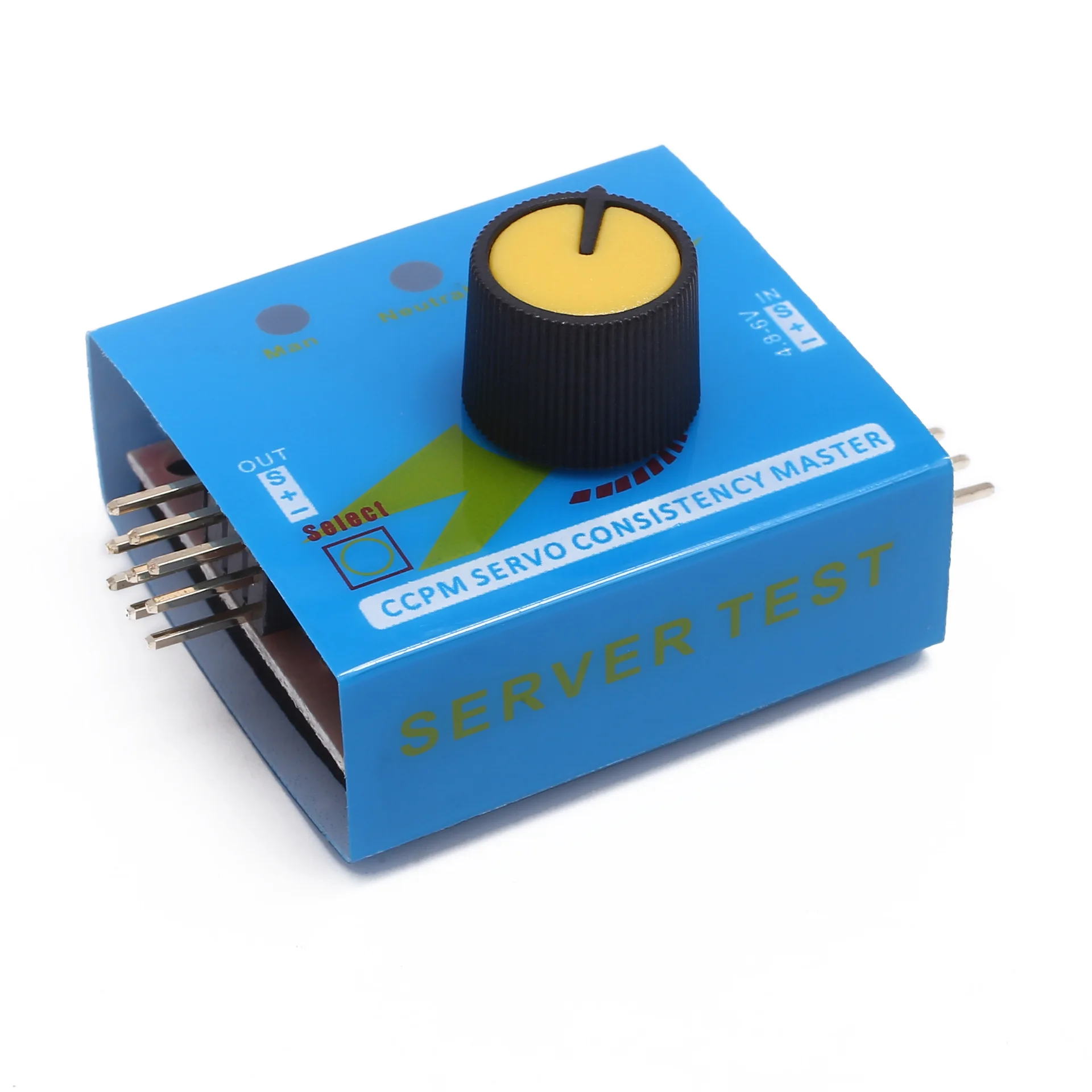 10PCS RC Digital Servo Tester 3CH ESC CCPM Servo Consistency Master Manual Neutral Automatic Speed Controller Radio Control Toy