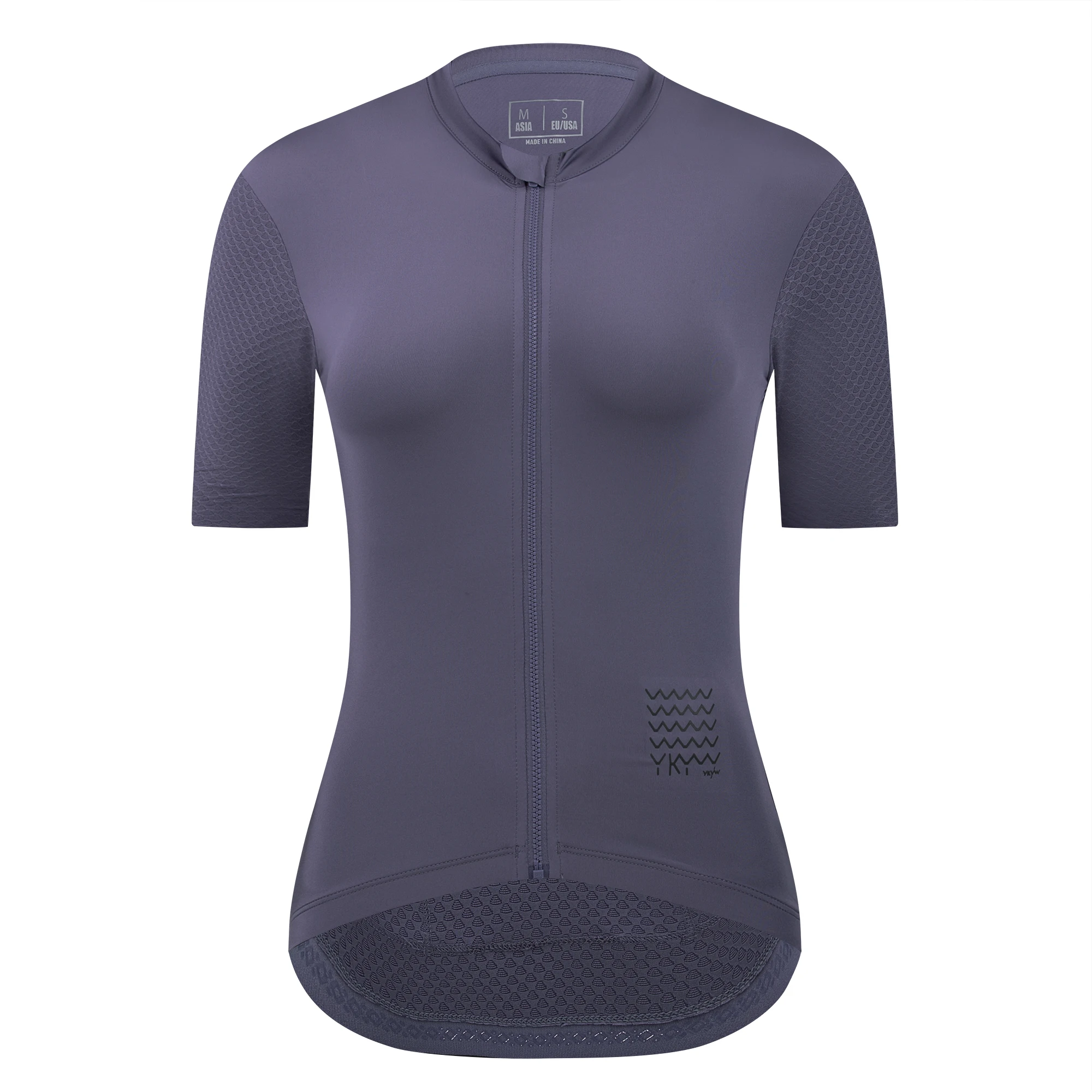 YKYWBIKE 2025, Damen-Radtrikot, kurzärmelig, Rennrad-Shirt, weibliches Fahrradtrikot, atmungsaktiv, reflektierend, Pro-Radsportbekleidung 6