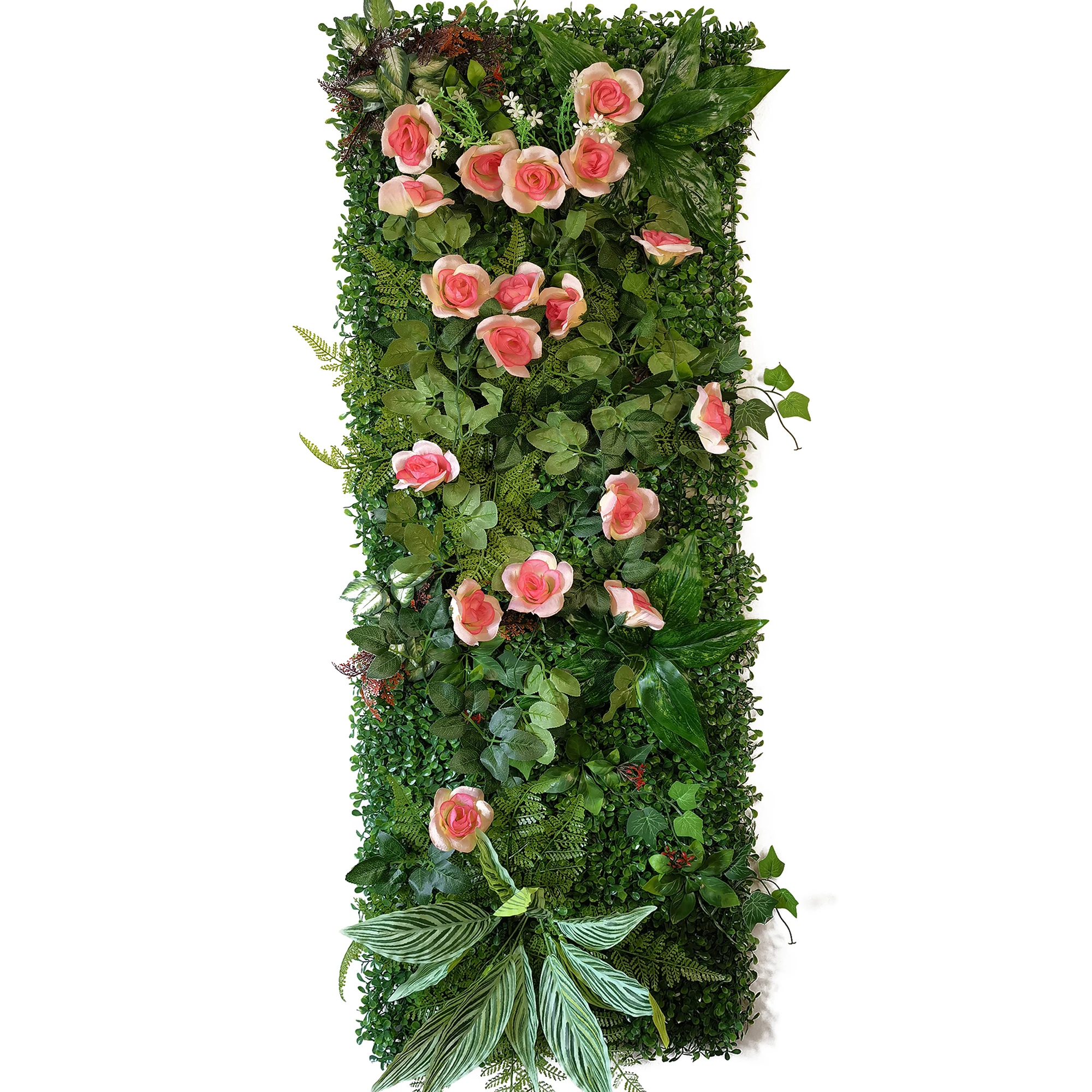 Künstliche Pflanzen Gras Wandpaneel Buchsbaum Hecke 15,74 Zoll * 47,24 Zoll Kunstkünstliches Grasmoos Geeignet für den Innen- und Außenbereichsgarten – Detail 4