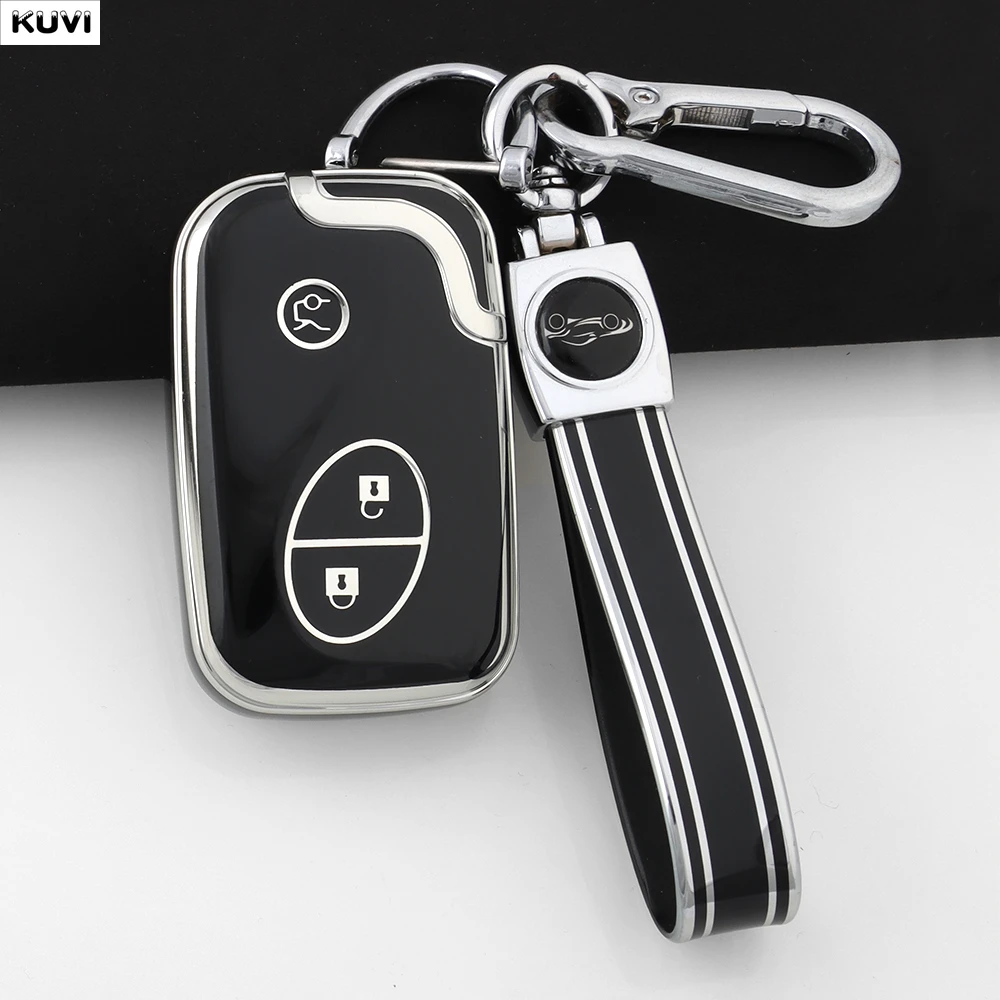 Modische TPU-Autoschlüsselhülle für Lexus GS430 ES350 GS350 LX570 IS350 RX350 IS250, geschützter Schlüsselanhänger, Zubehör