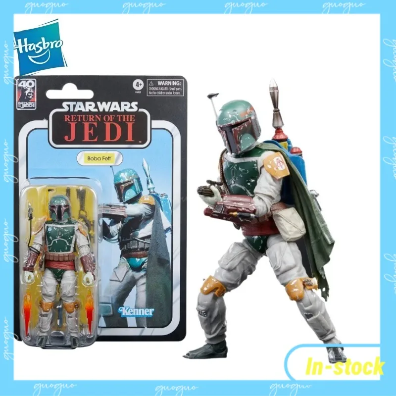 

【In-stock】Hasbro Black Series Return of The Jedi Boba Fett 6-Inch Action Figure Toy Gift Collectible Figure