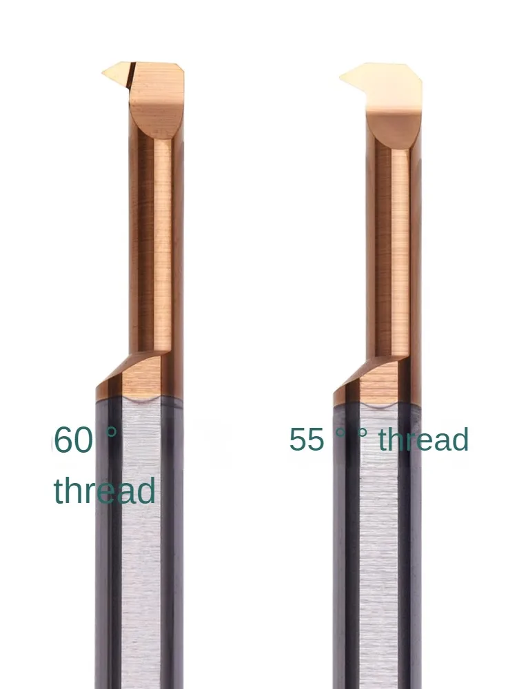 CNC thread cutting tool, small hole internal thread cutting tool, integral tungsten steel STIR40150-60 MIR6A60