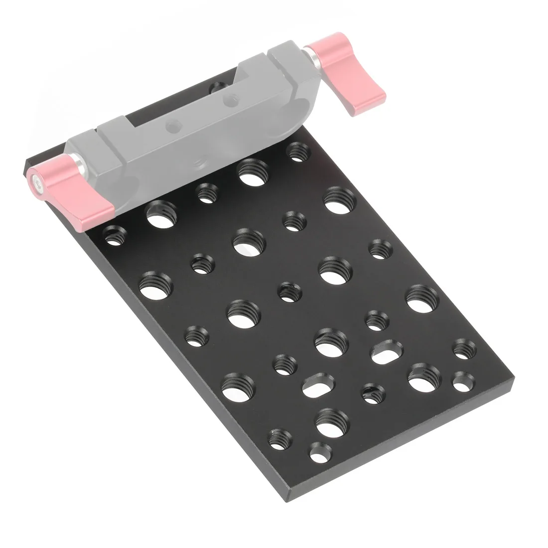 BGNing Schaltplatte Kamerahalterungsplatine SLR 1/4 3/8 Käseplatte für Schienenblöcke Schwalbenschwänze und kurze Stangen für Canon 5D2 5D3 5D4 – Detail 2