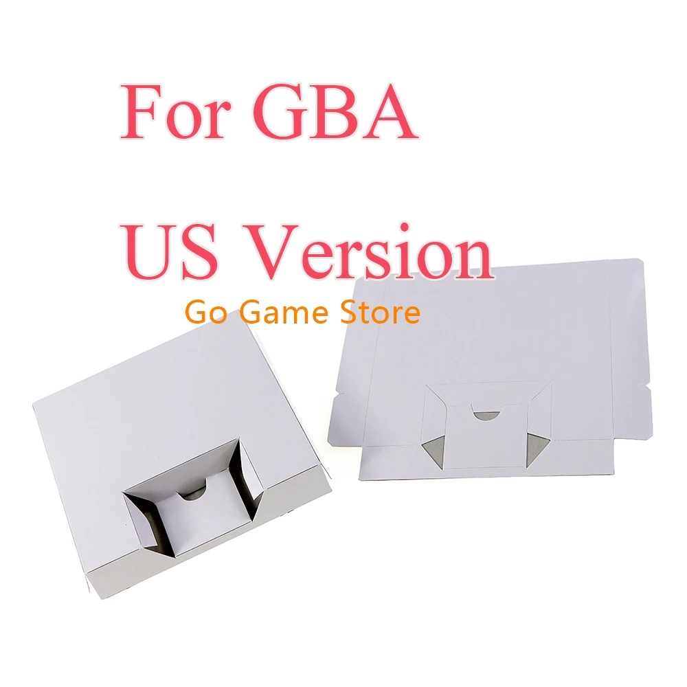 1pc Carton Replacement Inner Inlay Replacement Cardboard Insert Game Box Tray For GBA Game Cartridge US Version