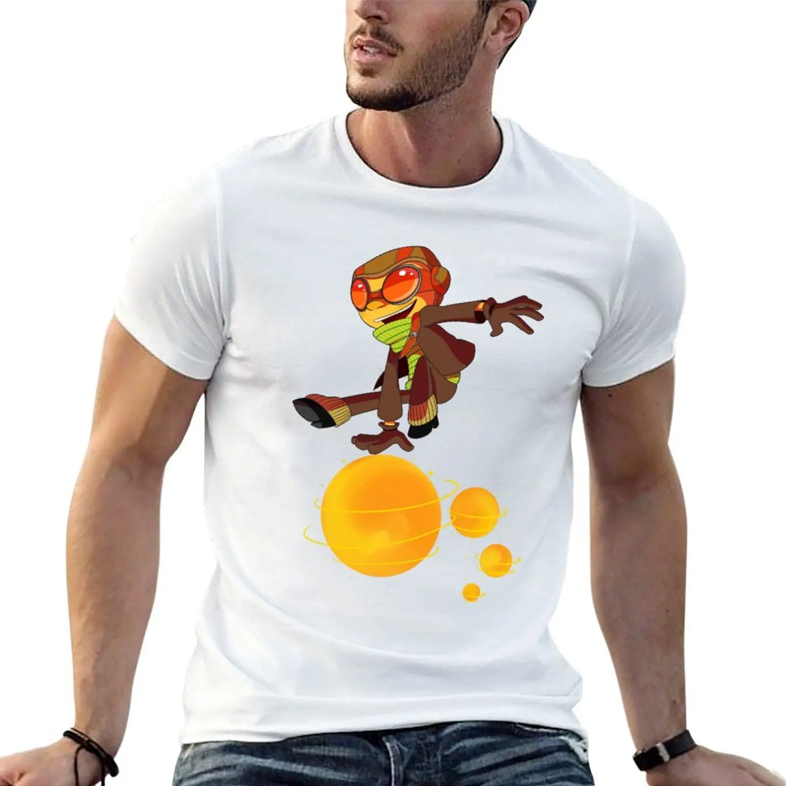 Psychonauts - Raz T-Shirt man graphic t shirt t shirts for man cotton soft essential t shirt T-shirt