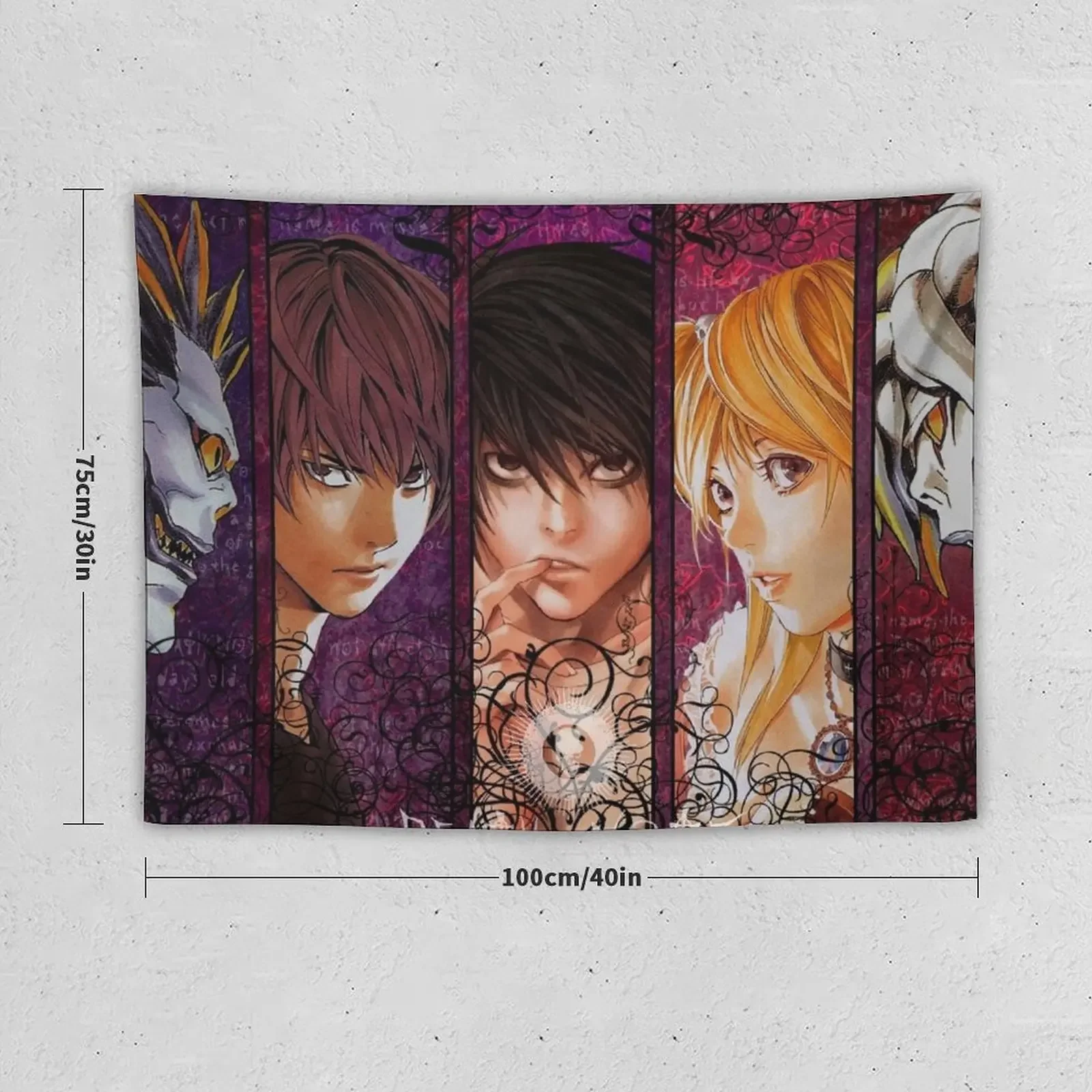 Demon notes Tapestry Aesthetics For Room Decoration For Rooms Room Aesthetic Decor Tapestry