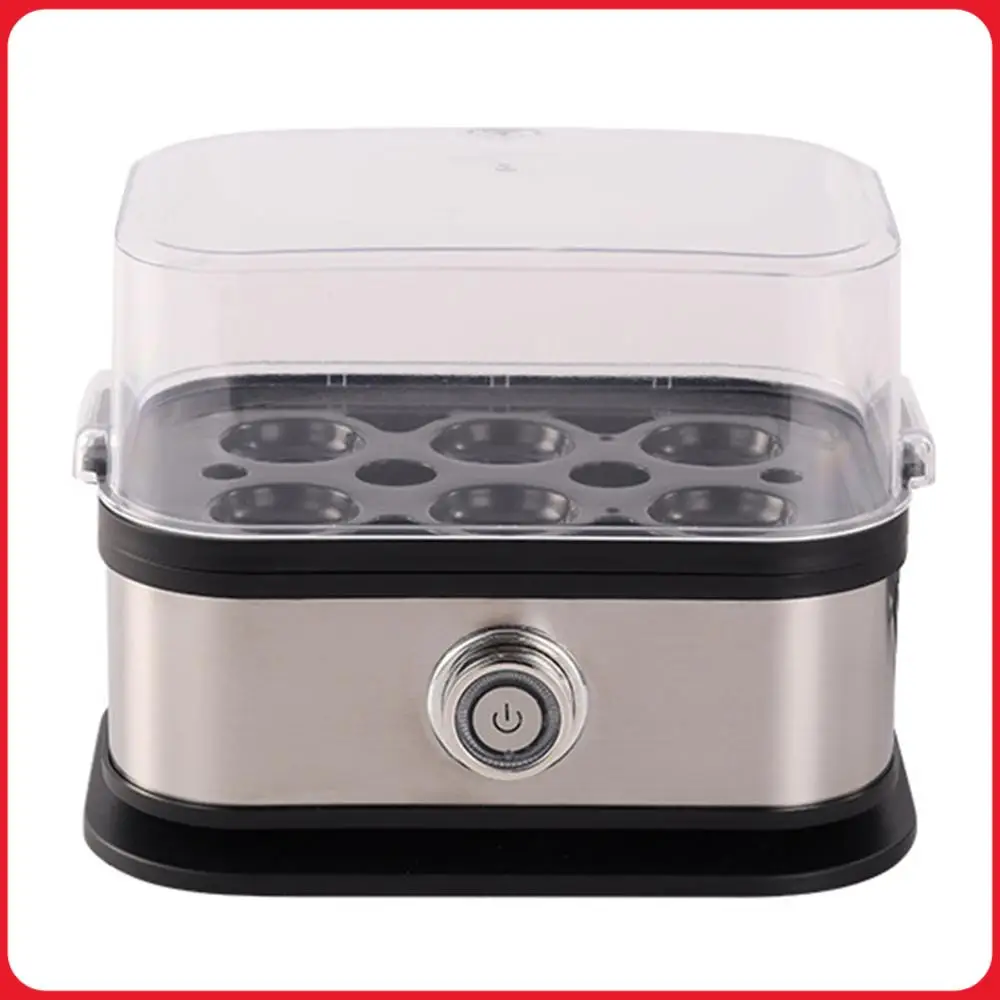 

Электрическая яйцеварка с автоматическим отключением, пароварка для яиц, емкость 6 яиц, пароварка для яиц вкрутую