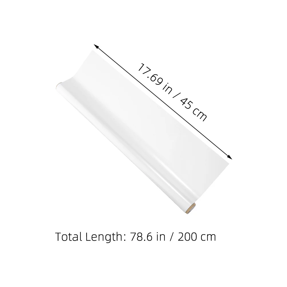 2Pcs Dry Erase Wall Sticker Removable Electrostatic Whiteboard for Home Office Rewritable Smooth Writing Surface Graffiti Board