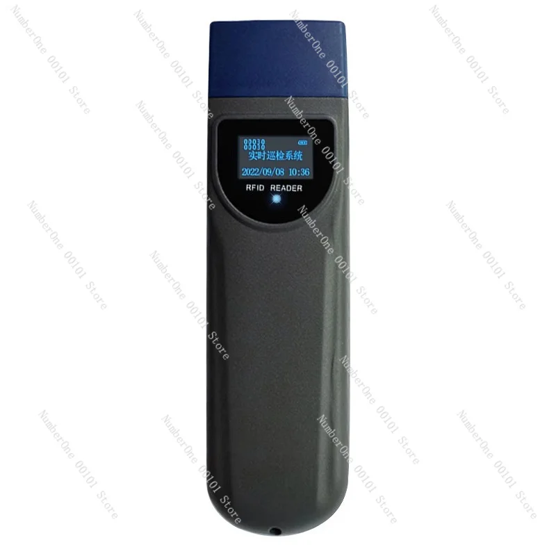 4G Real-Time Screen Guard Tour System, Shock Resistant RFID Patrol Check Reader for Property Security Inspection