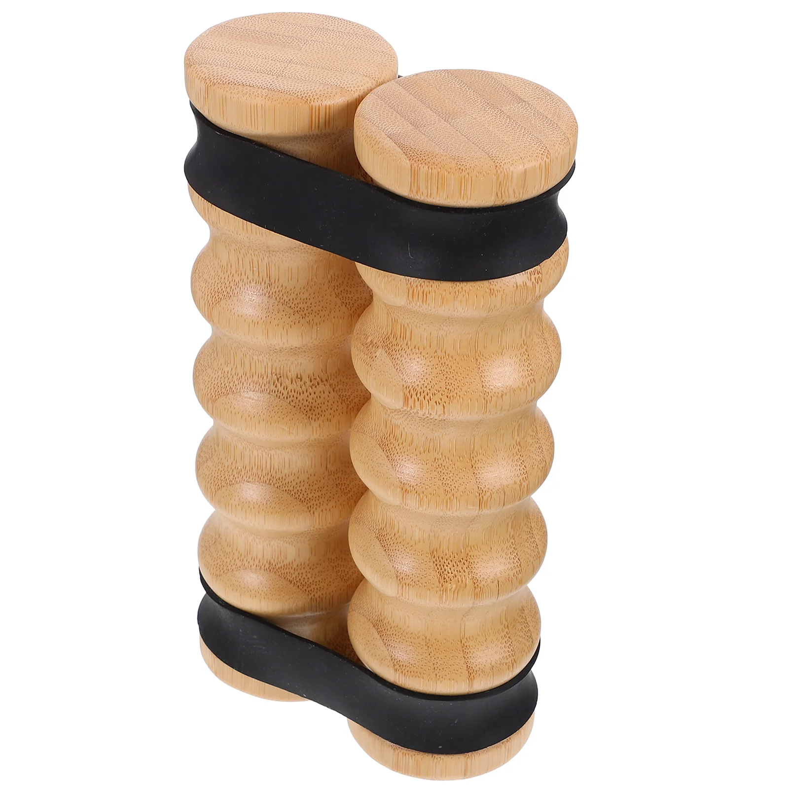 Bandes de Fitness avec manche en bois, 2 pièces, résistance réglable, équipement d'entraînement de poitrine, ceinture de Yoga Portable, extracteur de bras