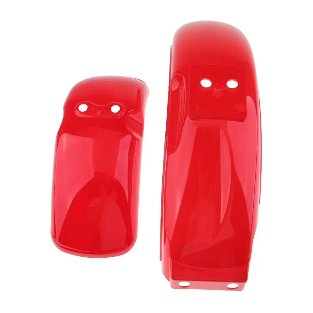 

2x Motorcycle 8/10 inch Front Wheel Mudguard for 50, Z50A, Z50J, , Bikes - Red