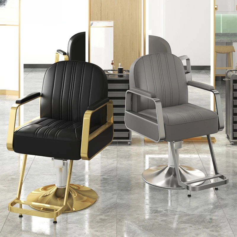 Luxury Shampoo Chair Adjustable High Heel Barber Accesories Reception Desks Chairs Salon Cadeira Ergonomica Hair Salon Furniture