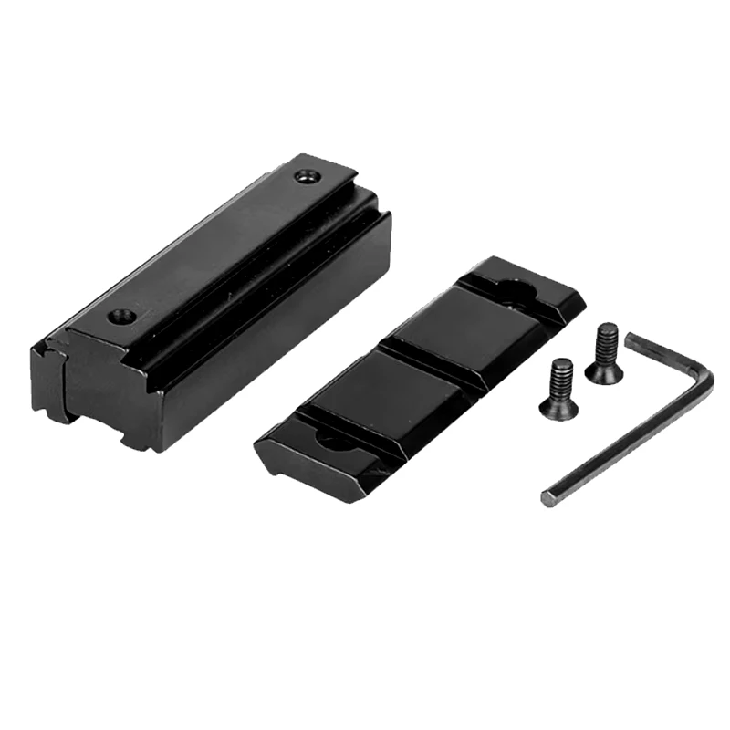 Scope Riser Mount 11MM Dovetail to 20MM Weaver Converter Adapter For Hunting Optics Airgun Telescope Sight