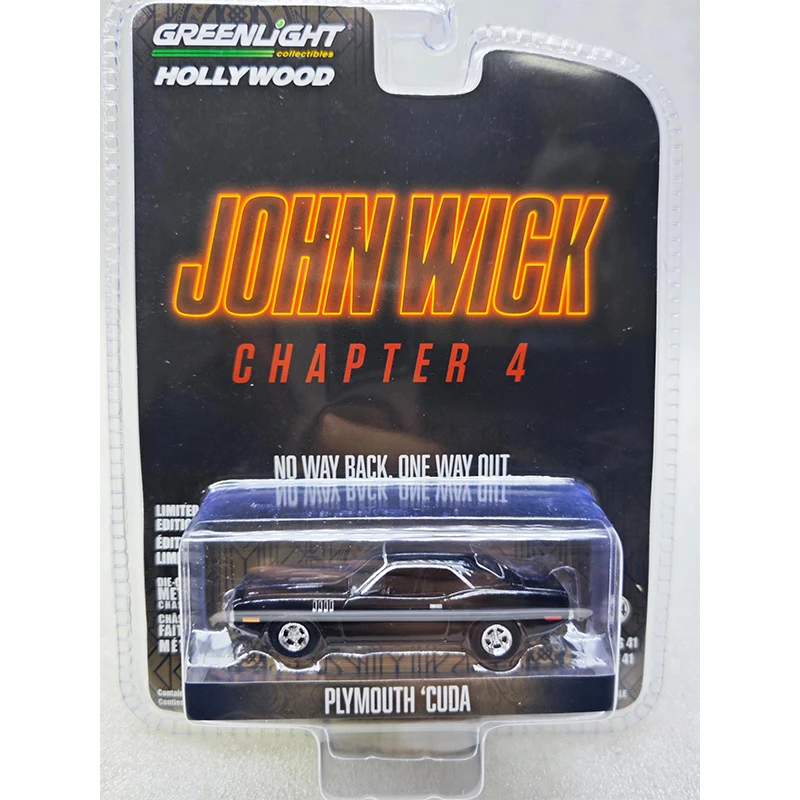 GreenLight 1:64 Diecast Metal Alloy Toy Car Crown Victoria / NYC Taxi 1971 Plymouth Cuda Dodge Durango SRT Collectibles