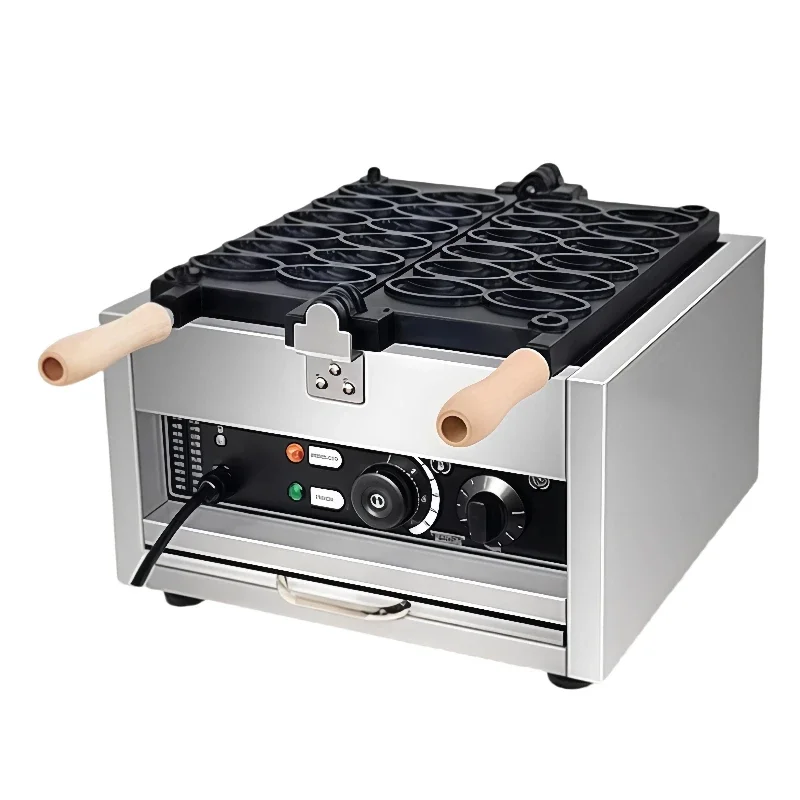 Corn Waffle Maker Machine Electric Corn Shape Snack Equipment Commercial 110V 220V Corn Food Machine Egg Puff Maker 1800W
